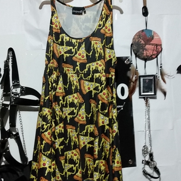 Sourpuss Dresses & Skirts - Sourpuss pizza dress vintage